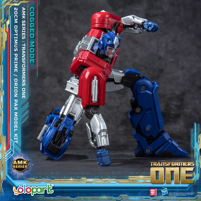 Load image into Gallery viewer, Yolopark - Transformers: Transformers One -  AMK Series Cogged Bot Mode - Optimus Prime Orion Pax Model Kit
