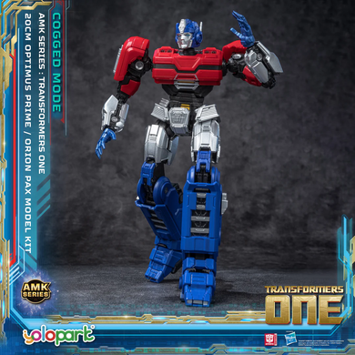 Yolopark - Transformers: Transformers One -  AMK Series Cogged Bot Mode - Optimus Prime Orion Pax Model Kit