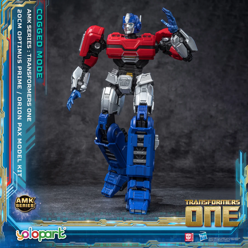 Load image into Gallery viewer, Yolopark - Transformers: Transformers One -  AMK Series Cogged Bot Mode - Optimus Prime Orion Pax Model Kit
