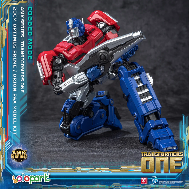 Load image into Gallery viewer, Yolopark - Transformers: Transformers One -  AMK Series Cogged Bot Mode - Optimus Prime Orion Pax Model Kit
