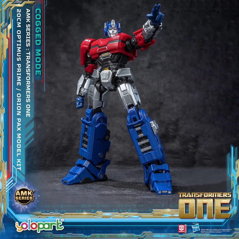 Load image into Gallery viewer, Yolopark - Transformers: Transformers One -  AMK Series Cogged Bot Mode - Optimus Prime Orion Pax Model Kit
