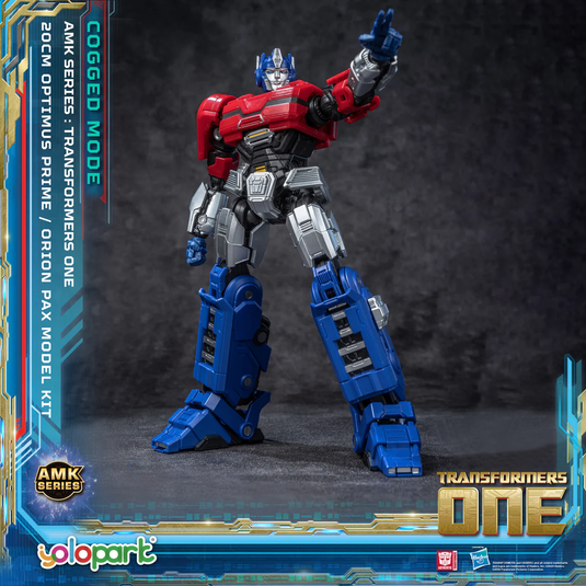 Yolopark - Transformers: Transformers One -  AMK Series Cogged Bot Mode - Optimus Prime Orion Pax Model Kit