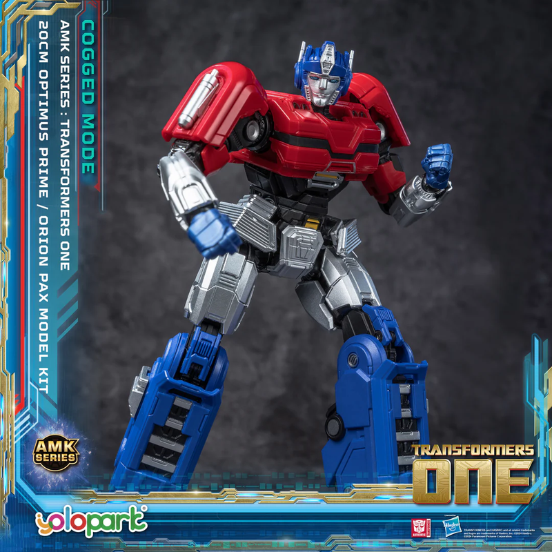 Load image into Gallery viewer, Yolopark - Transformers: Transformers One -  AMK Series Cogged Bot Mode - Optimus Prime Orion Pax Model Kit
