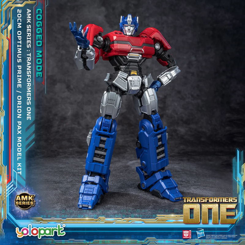 Load image into Gallery viewer, Yolopark - Transformers: Transformers One -  AMK Series Cogged Bot Mode - Optimus Prime Orion Pax Model Kit
