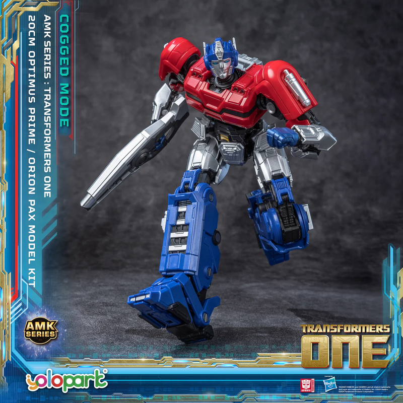 Load image into Gallery viewer, Yolopark - Transformers: Transformers One -  AMK Series Cogged Bot Mode - Optimus Prime Orion Pax Model Kit

