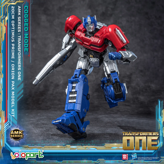 Yolopark - Transformers: Transformers One -  AMK Series Cogged Bot Mode - Optimus Prime Orion Pax Model Kit