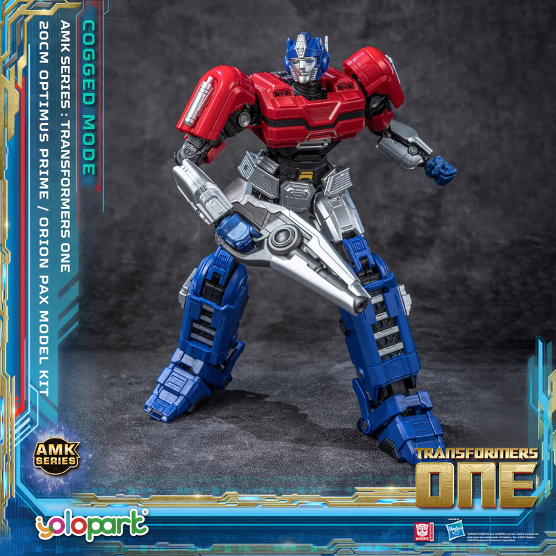 Load image into Gallery viewer, Yolopark - Transformers: Transformers One -  AMK Series Cogged Bot Mode - Optimus Prime Orion Pax Model Kit

