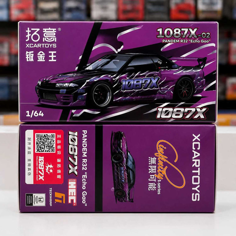 Load image into Gallery viewer, XCARTOYS - Pandem R32 (Echo Gao) (HEC 2026) 1/64 Scale Diecast Model Car
