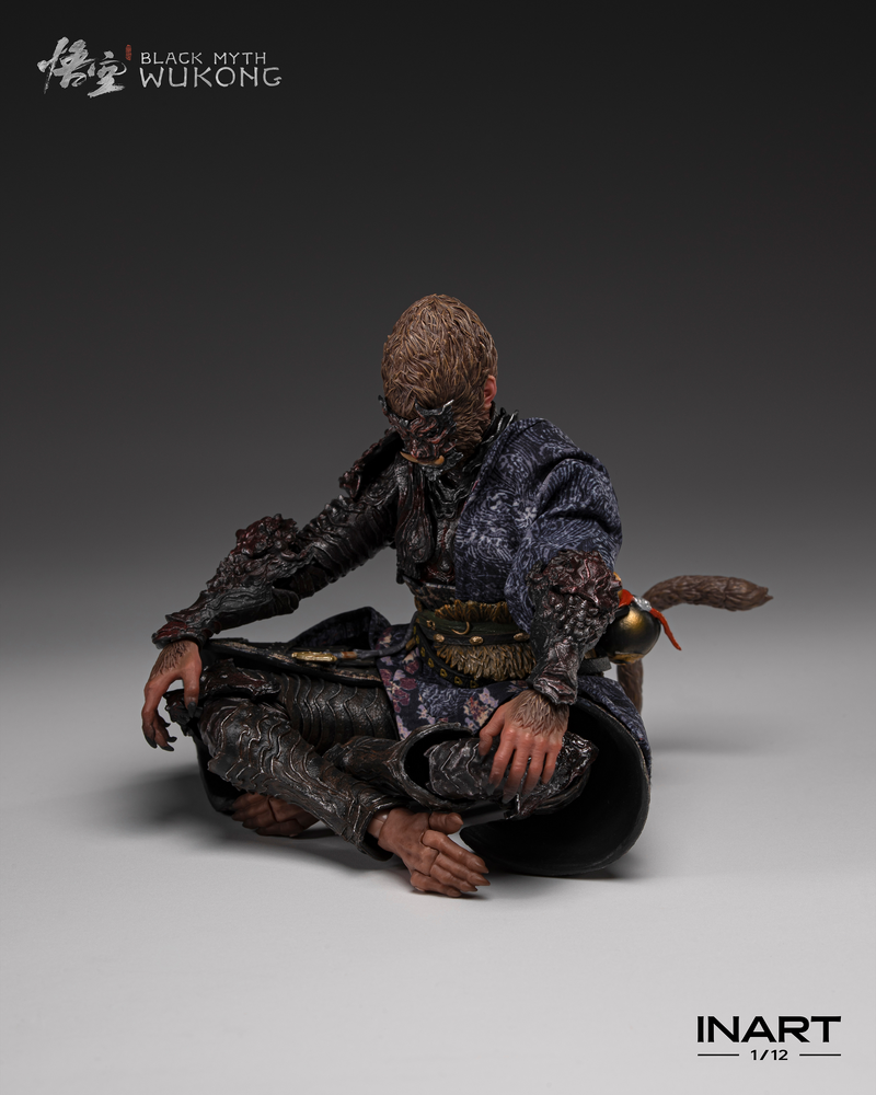 Load image into Gallery viewer, INART - Black Myth: Wukong - The Destined One in the Bronze Armor Set (Standard) 1/12 Scale Figure
