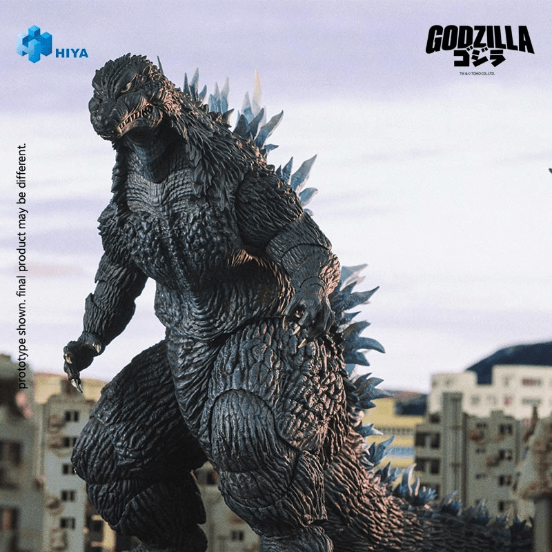 Load image into Gallery viewer, Hiya Toys - Exquisite Basic Series: Godzilla Against Mechagodzilla (2002) - Godzilla (Heat Ray Version)
