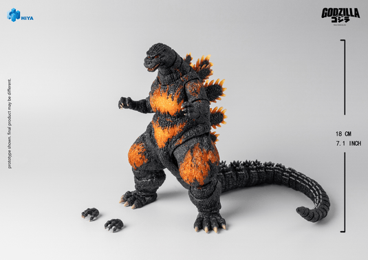 Hiya Toys - Exquisite Basic Series: Godzilla VS Destroyah (1995) - Burning Godzilla