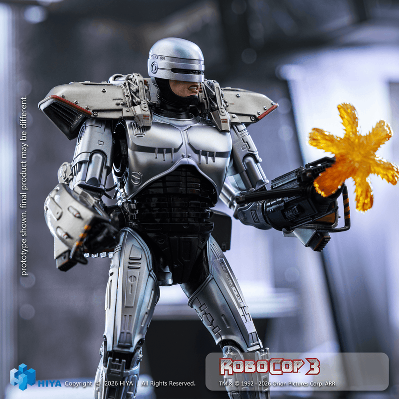 Load image into Gallery viewer, Hiya Toys - Exquisite Super Series: RoboCop 3 (1993) - RoboCop 1/12 Scale Die-Cast Figure
