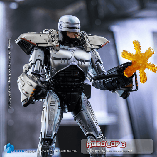 Hiya Toys - Exquisite Super Series: RoboCop 3 (1993) - RoboCop 1/12 Scale Die-Cast Figure