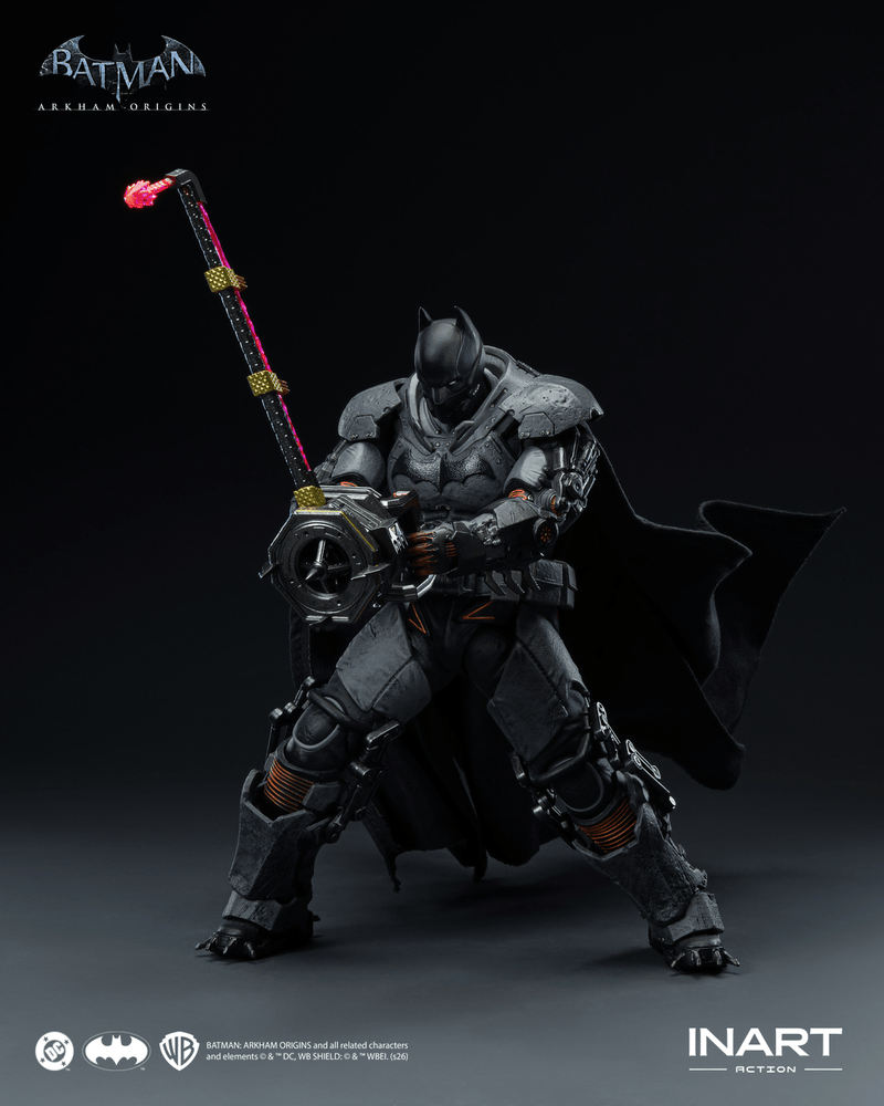 Load image into Gallery viewer, INART - Batman: Arkham Origins - Batman (XE Suit) 1/12 Scale Figure
