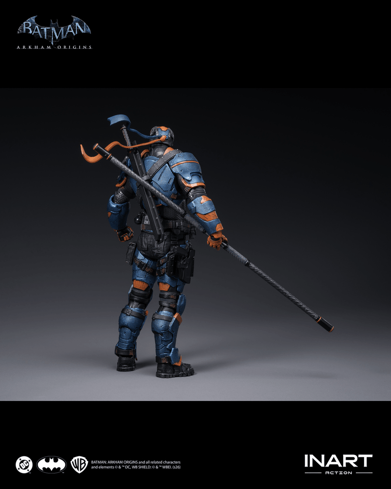 Load image into Gallery viewer, INART - Batman: Arkham Origins - Deathstroke 1/12 Scale Figure

