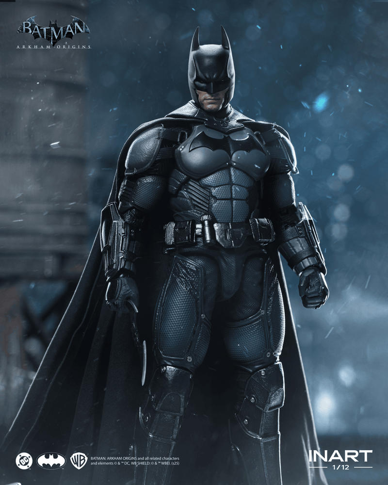 Load image into Gallery viewer, INART - Batman: Arkham Origins - Batman 1/12 Scale Figure
