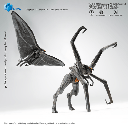 Hiya Toys - Exquisite Basic Series: Godzilla (2014) - Male and Female Muto Set
