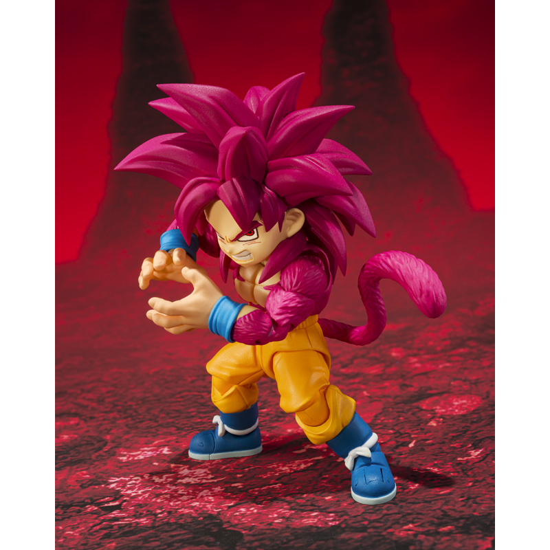 Load image into Gallery viewer, Bandai - S.H.Figuarts - Dragon Ball Daima - Super Saiyan 4 Son Goku (Mini)
