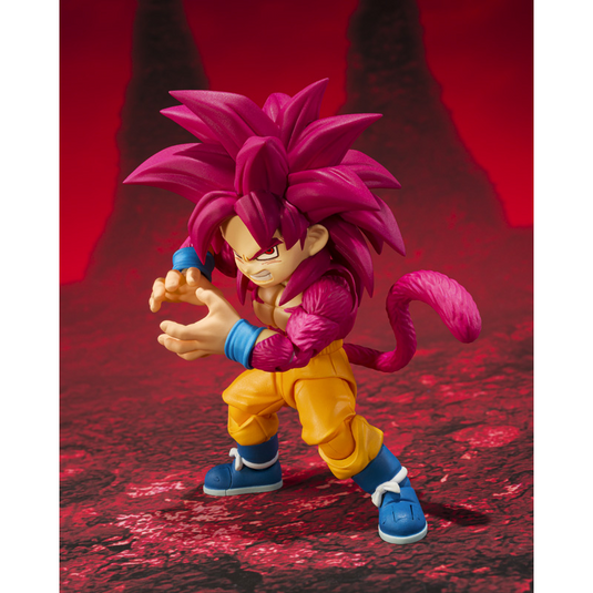 Bandai - S.H.Figuarts - Dragon Ball Daima - Super Saiyan 4 Son Goku (Mini)