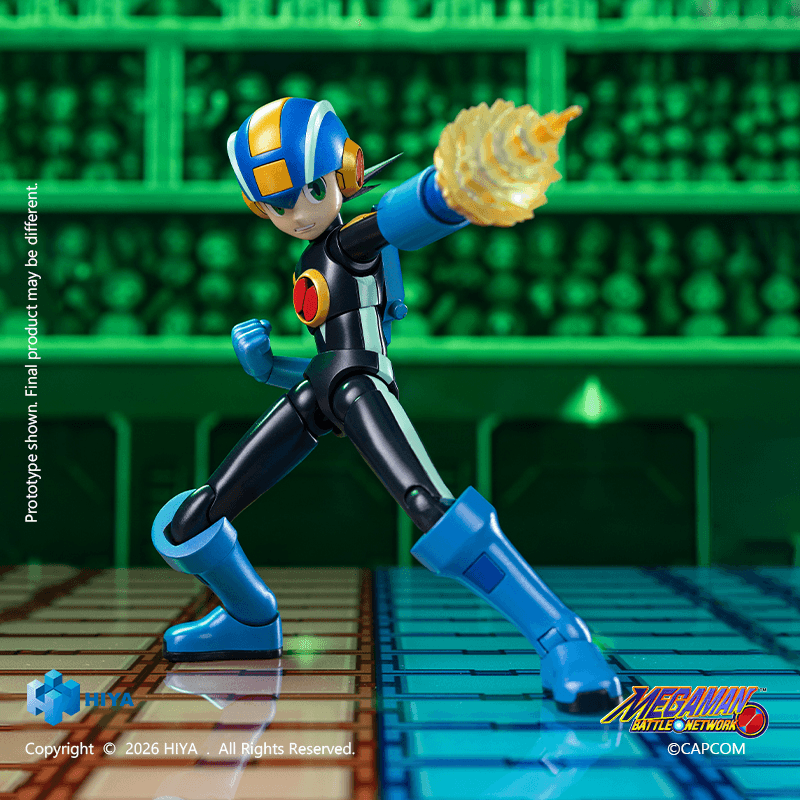 Load image into Gallery viewer, Hiya Toys - Exquisite Basic Series: Mega Man Battle Network Series - MegaMan.EXE
