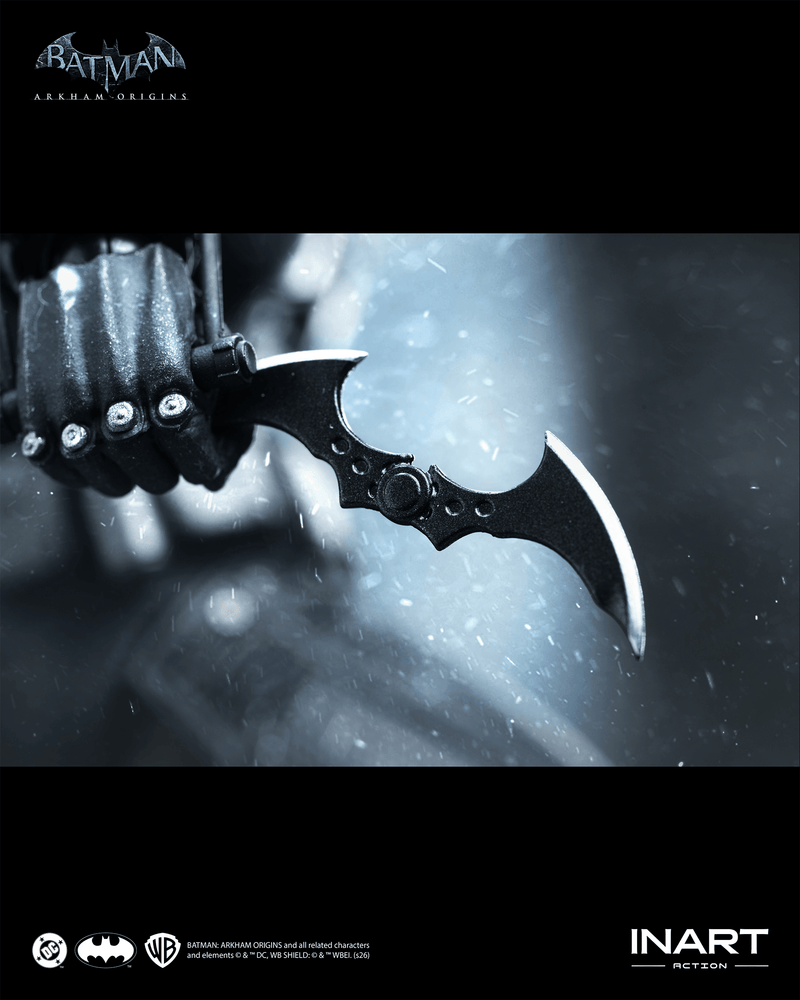 Load image into Gallery viewer, INART - Batman: Arkham Origins - Batman (Battle Damaged Version) 1/12 Scale Figure
