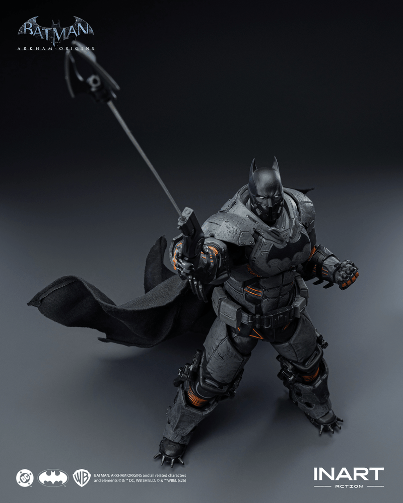 Load image into Gallery viewer, INART - Batman: Arkham Origins - Batman (XE Suit) 1/12 Scale Figure
