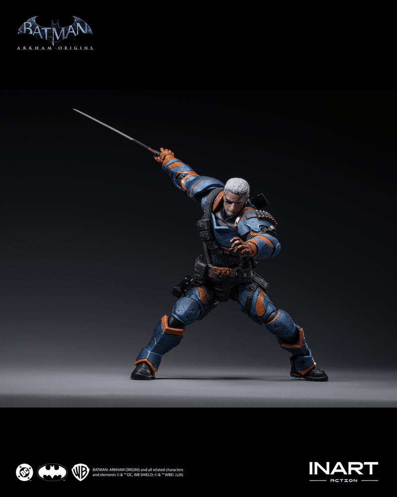 Load image into Gallery viewer, INART - Batman: Arkham Origins - Deathstroke 1/12 Scale Figure
