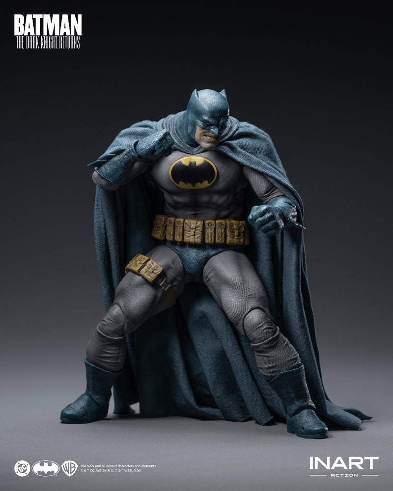 Load image into Gallery viewer, INART - Batman: The Dark Knight Returns - Batman (Blue Suit) 1/12 Scale Figure
