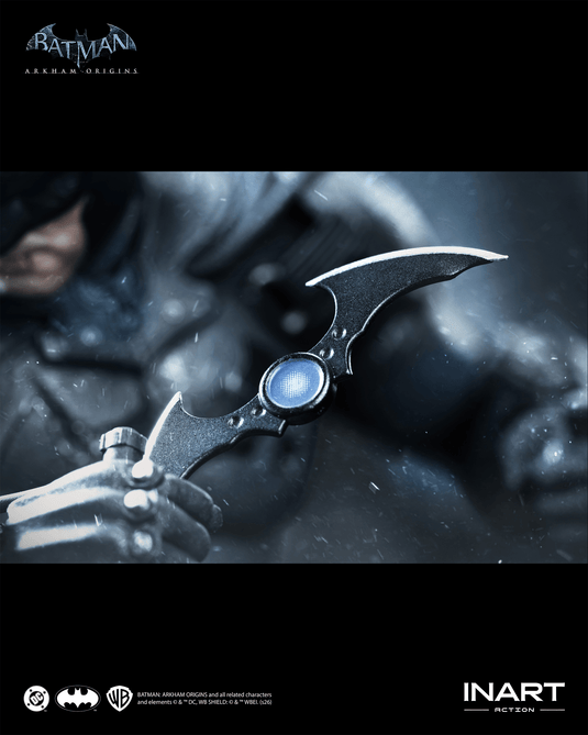 INART - Batman: Arkham Origins - Batman (Battle Damaged Version) 1/12 Scale Figure