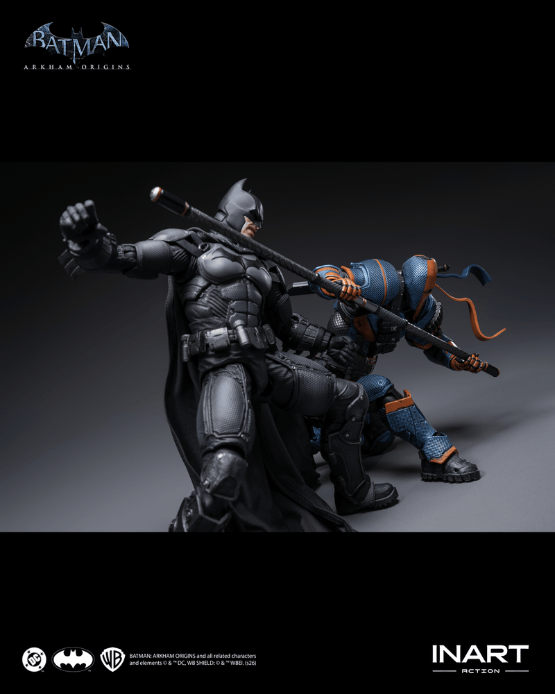 Load image into Gallery viewer, INART - Batman: Arkham Origins - Deathstroke 1/12 Scale Figure
