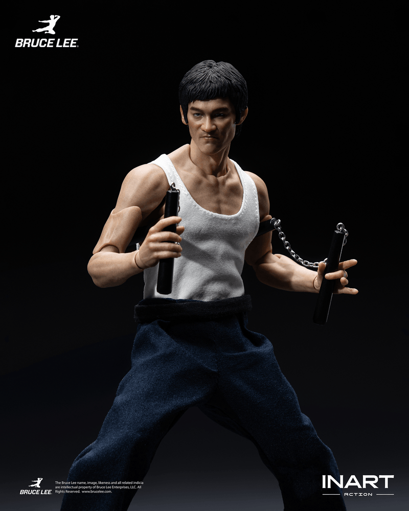 Load image into Gallery viewer, INART - Bruce Lee (Kung Fu Outfit) 1/12 Scale Figure
