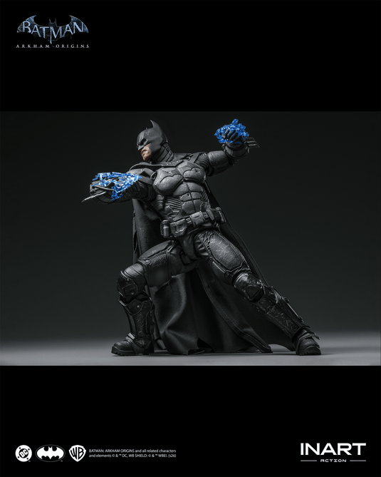 INART - Batman: Arkham Origins - Batman (Battle Damaged Version) 1/12 Scale Figure