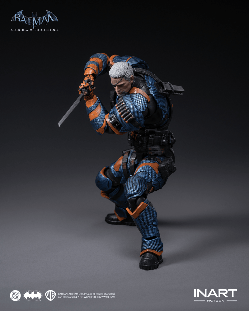 Load image into Gallery viewer, INART - Batman: Arkham Origins - Deathstroke 1/12 Scale Figure
