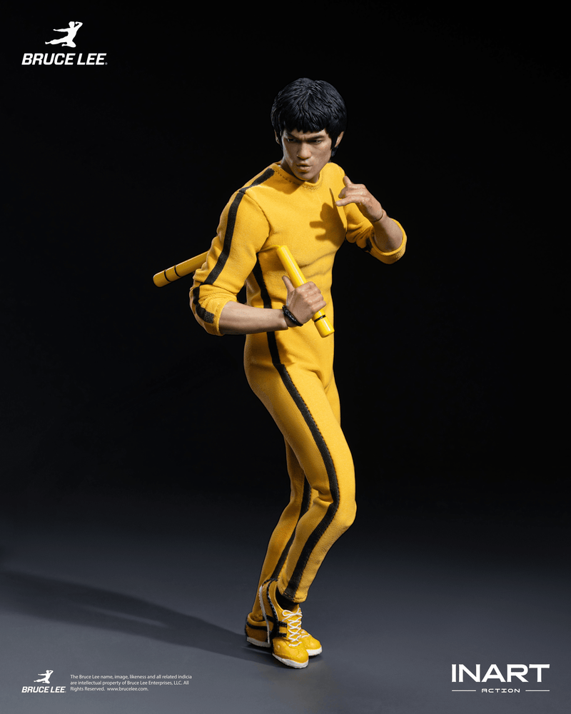 Load image into Gallery viewer, INART - Bruce Lee (Yellow Jumpsuit) 1/12 Scale Figure
