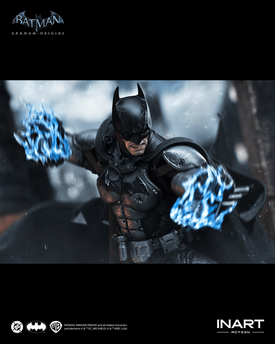 INART - Batman: Arkham Origins - Batman (Battle Damaged Version) 1/12 Scale Figure