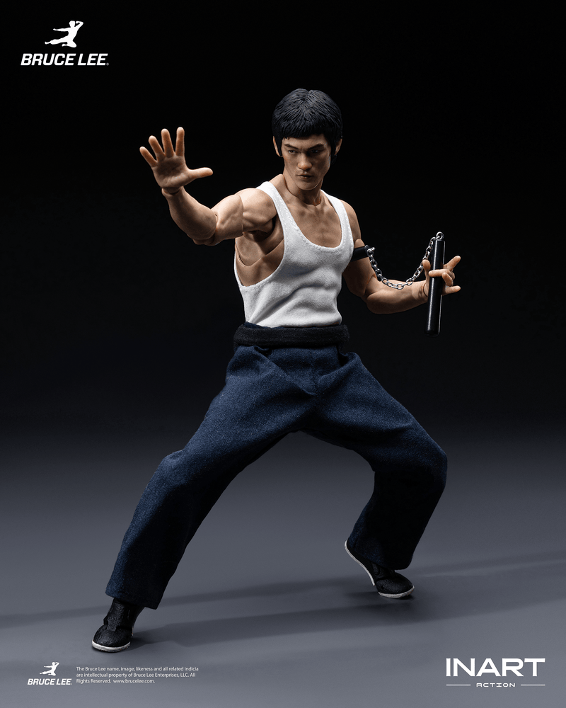 Load image into Gallery viewer, INART - Bruce Lee (Kung Fu Outfit) 1/12 Scale Figure
