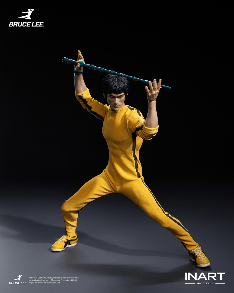 Load image into Gallery viewer, INART - Bruce Lee (Yellow Jumpsuit) 1/12 Scale Figure
