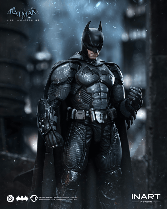 INART - Batman: Arkham Origins - Batman (Battle Damaged Version) 1/12 Scale Figure