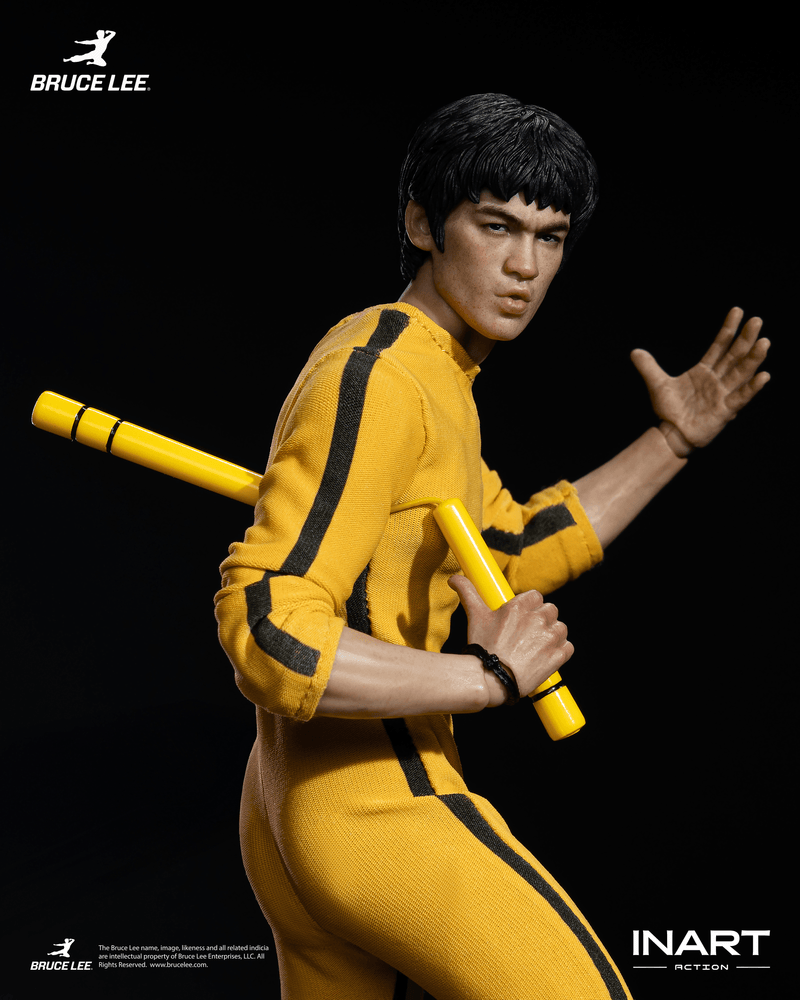 Load image into Gallery viewer, INART - Bruce Lee (Yellow Jumpsuit) 1/12 Scale Figure
