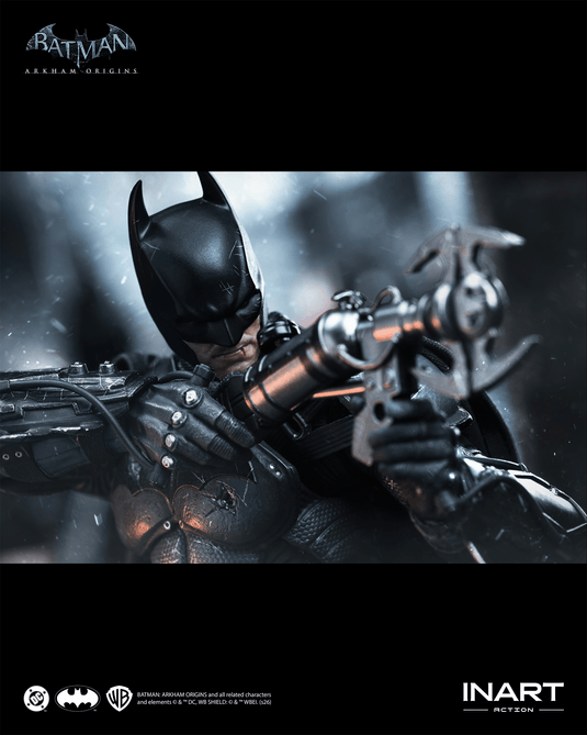 INART - Batman: Arkham Origins - Batman (Battle Damaged Version) 1/12 Scale Figure