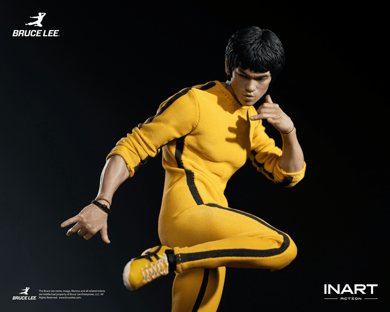 Load image into Gallery viewer, INART - Bruce Lee (Yellow Jumpsuit) 1/12 Scale Figure
