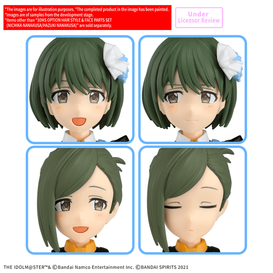 30 Minutes Sisters - Option Hairstyle and Face Parts Set - Nichika Nanakusa/Hazuki Nanakusa (THE iDOLM@STER - Shiny Colors)