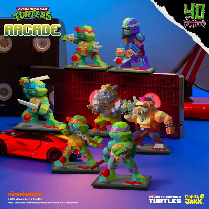 Load image into Gallery viewer, Mighty Jaxx - Arcade: Teenage Mutant Ninja Turtles (Tray of 6)
