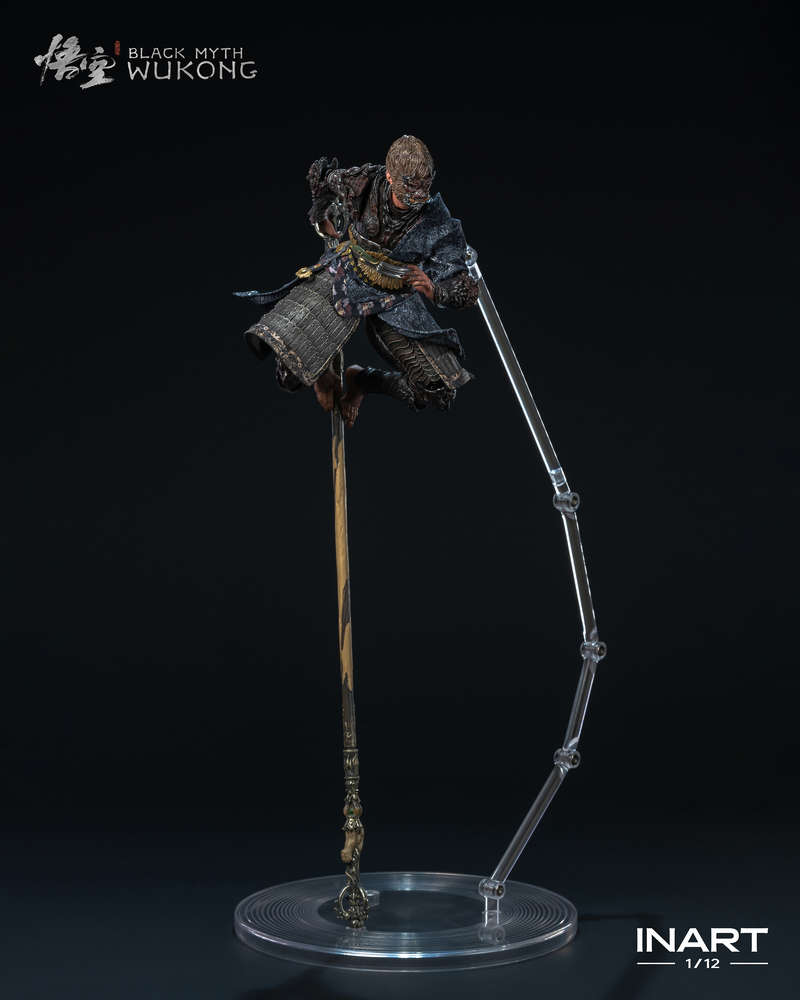 Load image into Gallery viewer, INART - Black Myth: Wukong - The Destined One in the Bronze Armor Set (Standard) 1/12 Scale Figure
