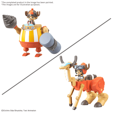Bandai - One Piece - Chopper Robot Super - 4&5 Kung Fu Tracer and Walk Hopper