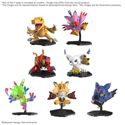 Bandai - Digimon Gathering Part 1 set of 7