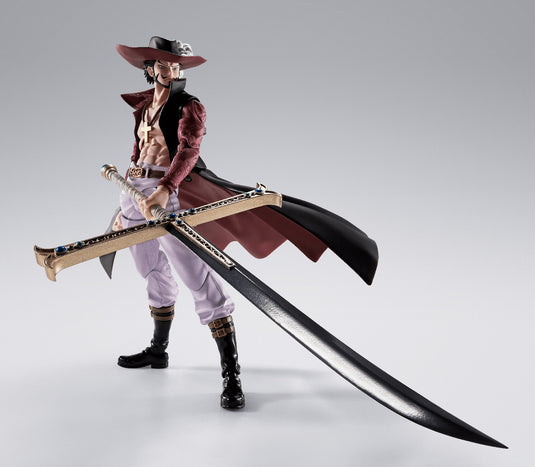 Bandai - S.H.Figuarts - One Piece - Dracule Mihawk (Hawk Eye) (Exclusive)