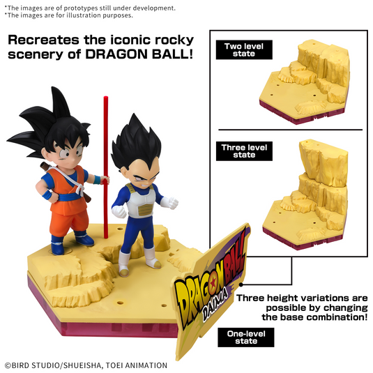 Bandai - Dragon Ball Daima Model Kit - Son Goku (Mini) & Vegeta (Mini)