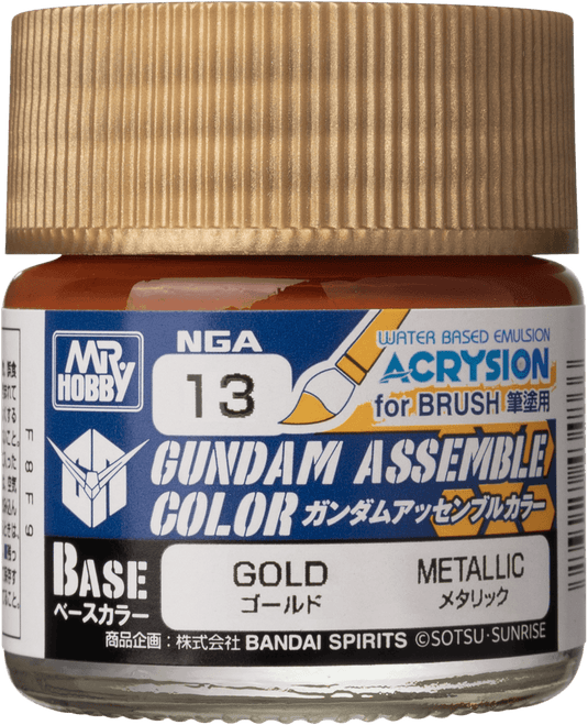 Mr Hobby - Acrysion Color - Gundam Assemble Color Gold NGA13