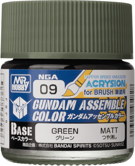 Mr Hobby - Acrysion Color - Gundam Assemble Color Green NGA09
